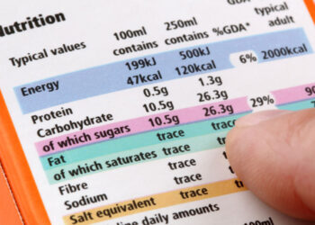 Etiquetado de alimentos, determinante en la elección de alimentos saludables