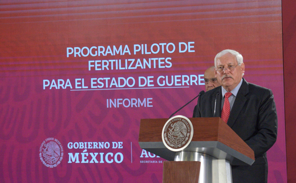 Programa de Fertilizantes para garantizar la seguridad alimentaria en zonas marginadas de México: Sader