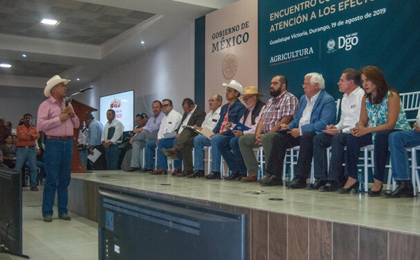 Atienden a productores por retraso de lluvias en Durango