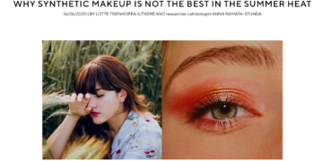 Presentan nueva línea de maquillaje 100% orgánico