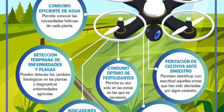 beneficios del uso de Drones En La Agricultura