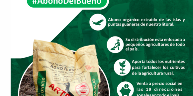 Guano de Perú recibe certificación orgánica para exportación