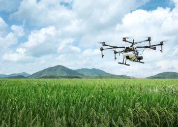 Robots voladores identifican frutas listas para la cosecha