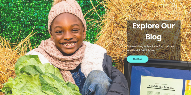 Niña de 6 años es la agricultora más joven certificada por el USDA