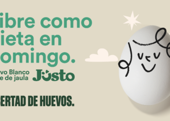 Jüsto presenta marca propia de huevos libres de jaula