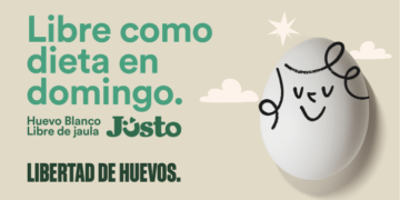 Jüsto presenta marca propia de huevos libres de jaula