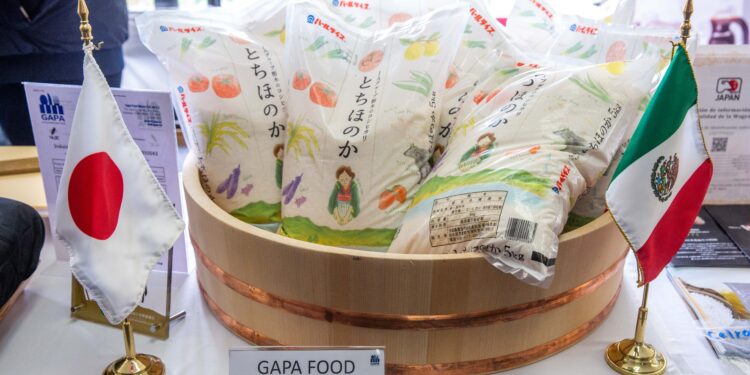 México importará arroz pulido de Japón