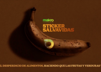 Supermercado coloca “stickers salvavidas” para evitar desperdicio de frutas y hortalizas