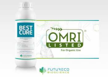 Bestcure, fungicida biológico de Futureco Bioscience, recibe el sello OMRI